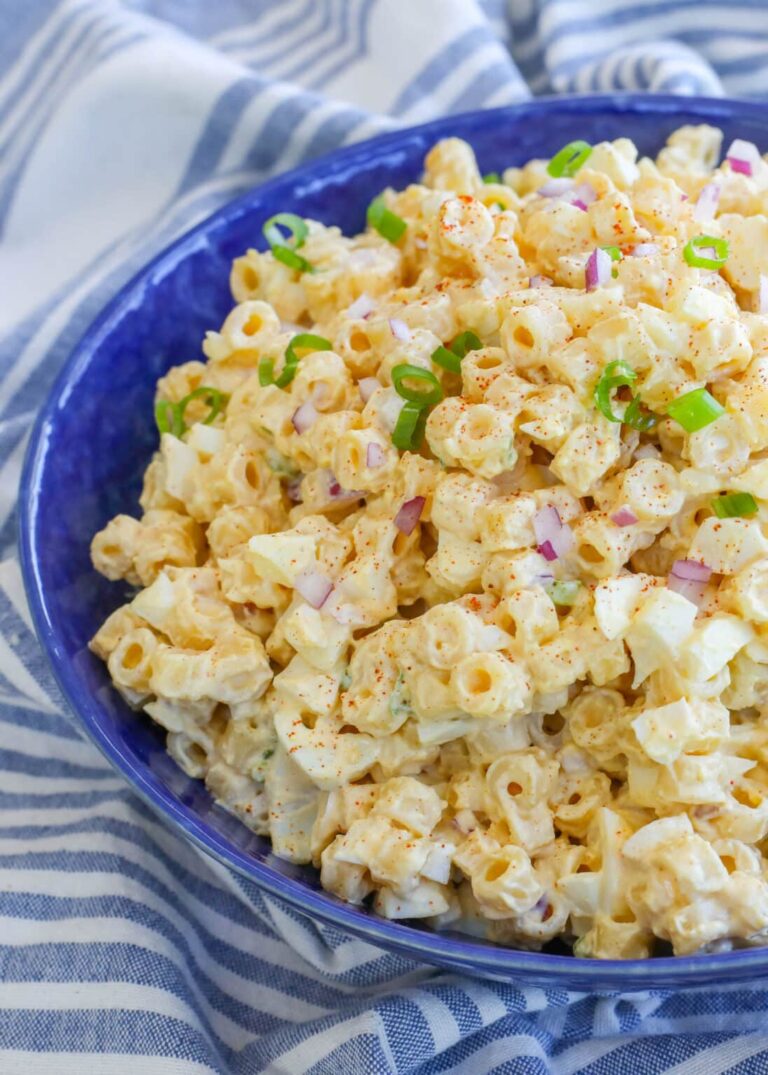 deviled egg pasta salad